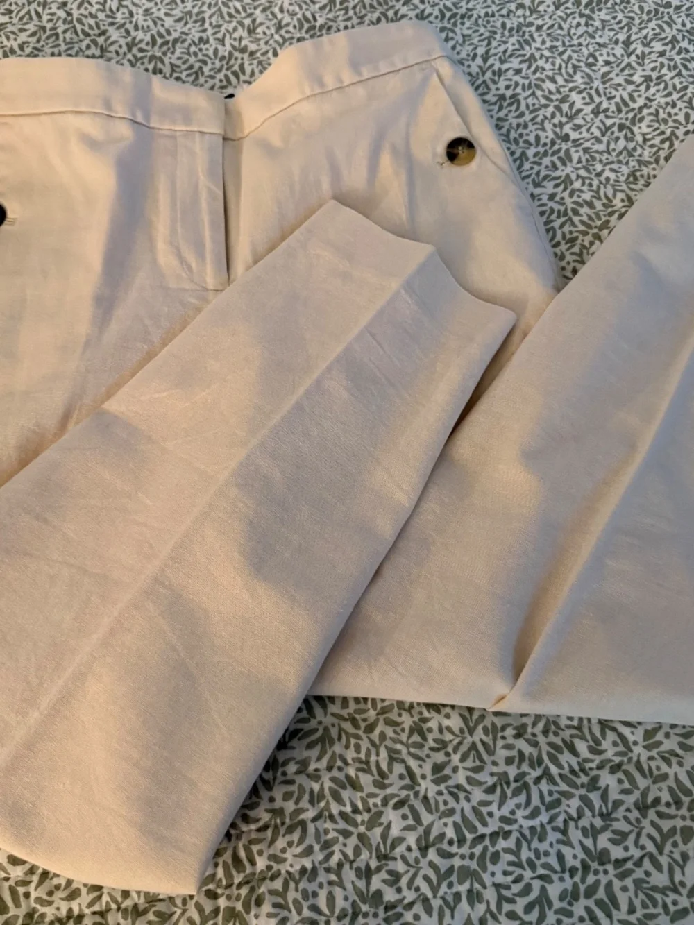 Linen trousers